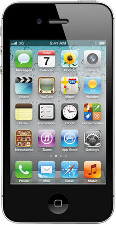Смартфон APPLE iPhone 4S 16GB Black - Казань