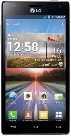 Смартфон LG Optimus 4X HD P880 Black - Казань