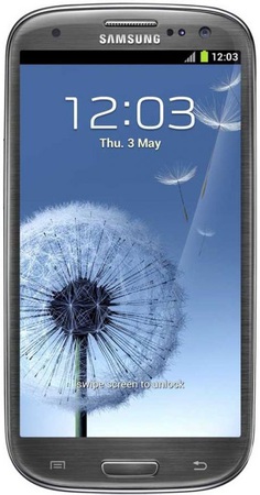 Смартфон Samsung Galaxy S3 GT-I9300 16Gb Titanium grey - Казань